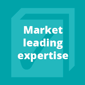 Market leading expertise
